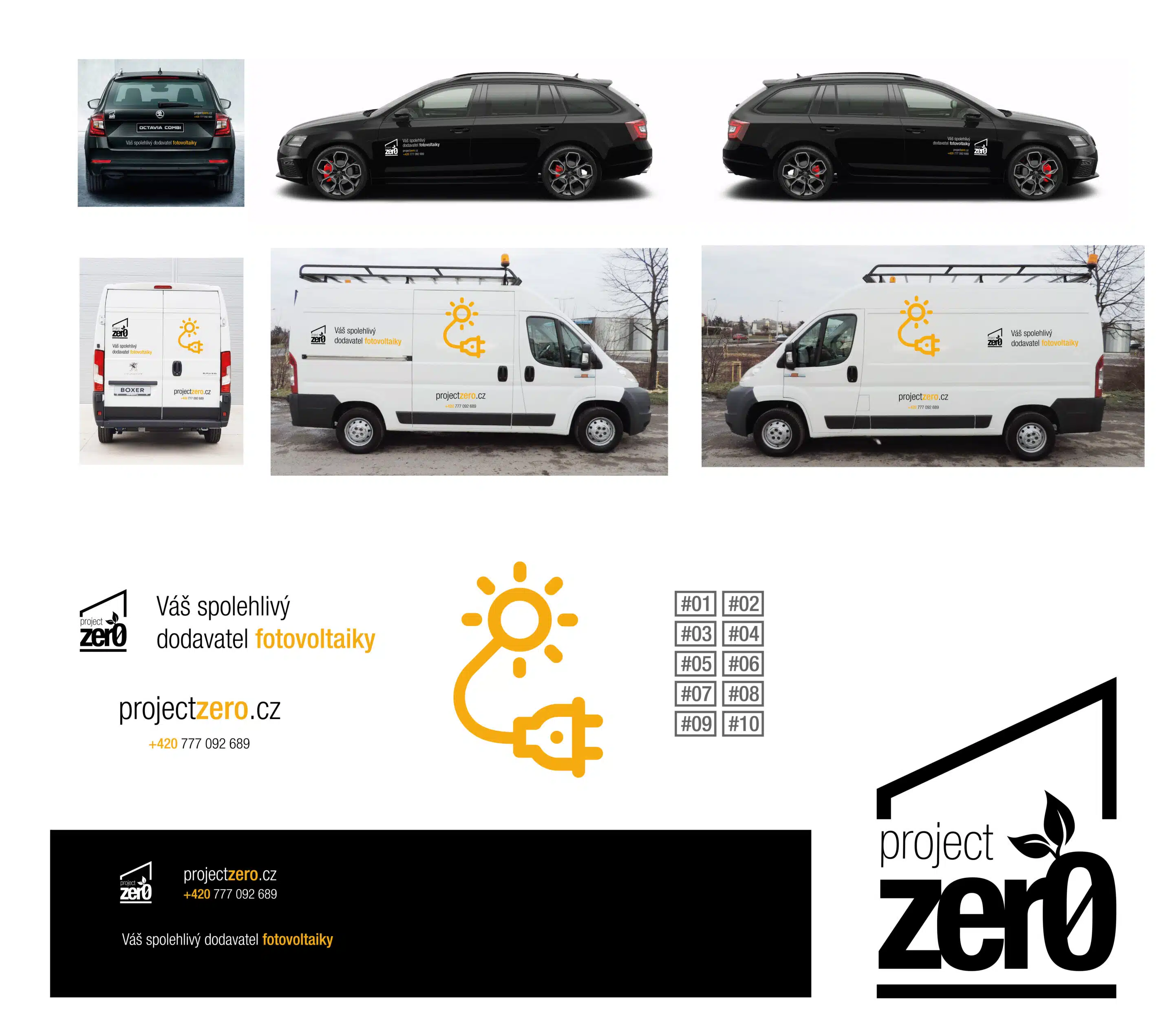 ProjectZero – Obálka a polep auta